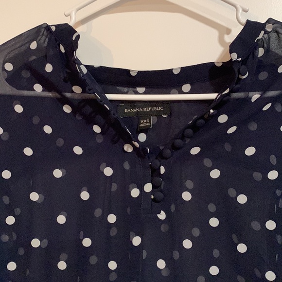 Banana Republic Tops - Banana Republic dotted blouse